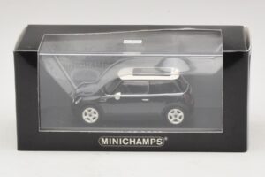 Mini Cooper S R53 Vert Foncé Avec Toit Panoramique Minichamps 1:43 MINI015 Métal — image 4 sur 4