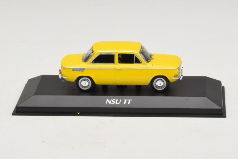 NSU TT Jaune Maxichamps 1:43 940015301 Métal