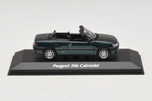 Peugeot 306 Cabriolet Vert Métallisé Maxichamps 1:43 940112833 Métal