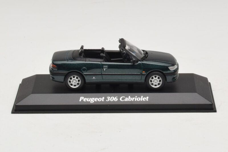 Peugeot 306 Cabriolet Vert Métallisé Maxichamps 1:43 940112833 Métal