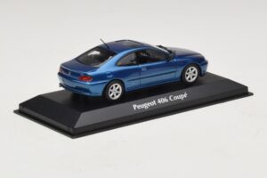 Peugeot 406 Coupé Bleu Métallisé Maxichamps 1:43 940112620 Métal — image 2 sur 5
