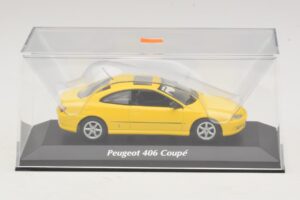 Peugeot 406 Coupé Jaune Maxichamps 1:43 940112621 Métal — image 4 sur 5