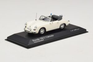 Porsche 356C Cabriolet Polizei Dusseldorf Minichamps 1:43 430062391 Métal — image 2 sur 5
