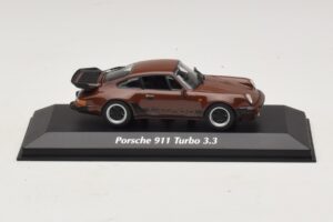 Porsche 911 930 Turbo 3.3 Marron Maxichamps 1:43 940069001 Métal