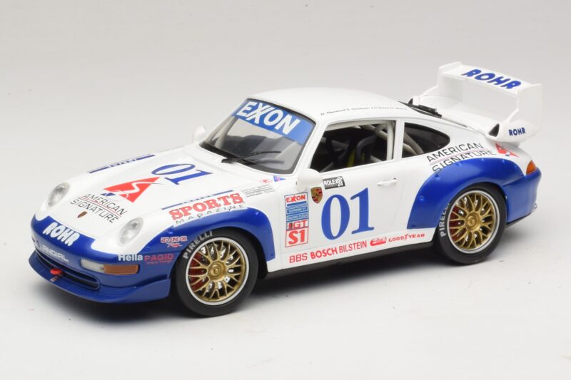 Porsche 911 993 GT2 #01 H. Haywood 24 Hours of Daytona 1993 Anson 1:18 AW050600 Métal