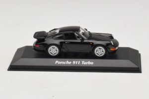 Porsche 911 964 Turbo Noir Maxichamps 1:43 Porsche 911 964 Turbo Noir Maxichamps 1:43 940069101 Métal