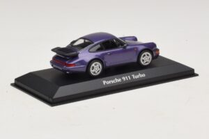 Porsche 911 964 Turbo Violet Métallisé Maxichamps 1:43 940069100 Métal — image 2 sur 5