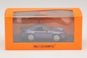 Porsche 911 964 Turbo Violet Métallisé Maxichamps 1:43 940069100 Métal — image 5 sur 5