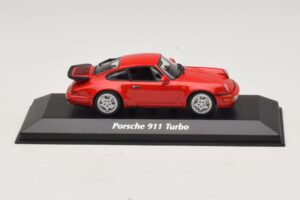 Porsche 911 964 Turbo Rouge Maxichamps 1:43 Porsche 911 964 Turbo Rouge Maxichamps 1:43 940069102 Métal