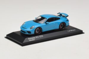 Porsche 911 991.1 GT3 Bleu Minichamps 1:43 410066022 Métal — image 2 sur 5