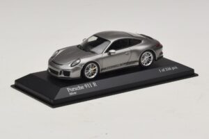 Porsche 911 991.1 R Argent Minichamps 1:43 410066224 Métal — image 2 sur 5