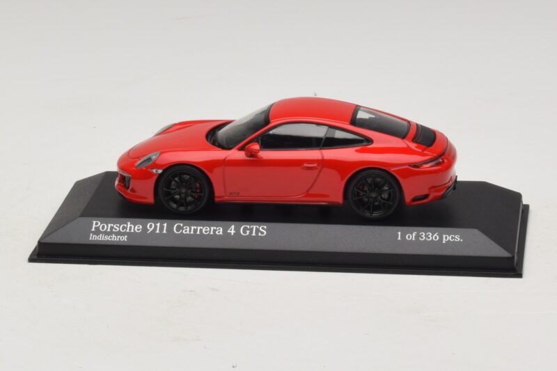 Porsche 911 991.2 Carrera 4 GTS Rouge Minichamps 1:43 Porsche 911 991.2 Carrera 4 GTS Rouge Minichamps 1:43 410067320 Métal