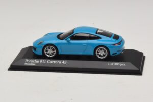 Porsche 911 991.2 Carrera 4S Bleu Minichamps 1:43 Porsche 911 991.2 Carrera 4S Bleu Minichamps 1:43 410067242 Métal