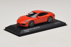 Porsche 911 991.2 Carrera 4S Orange Minichamps 1:43 410067241 Métal — image 2 sur 5