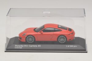 Porsche 911 991.2 Carrera 4S Orange Minichamps 1:43 410067241 Métal — image 4 sur 5
