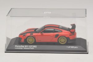 Porsche 911 991.2 GT2 RS Weissach Package Orange Minichamps 1:43 410067224 Métal — image 4 sur 5