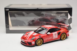 Porsche 911 991.2 GT3 RS GerSpeed Race Taxi Minichamps 1:18 155068227 Métal — image 6 sur 6