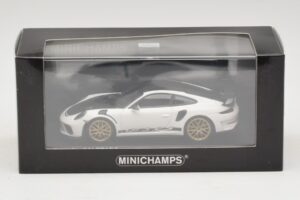 Porsche 911 991.2 GT3 RS Blanc Avec Weissach Package Minichamps 1:43 410067022 Métal — image 5 sur 5
