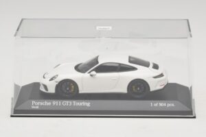 Porsche 911 991.2 GT3 Touring Blanc Minichamps 1:43 410067420 Métal — image 4 sur 5