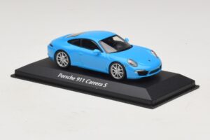 Porsche 911 991 Carrera S Bleu Maxichamps 1:43 940060220 Métal — image 3 sur 5