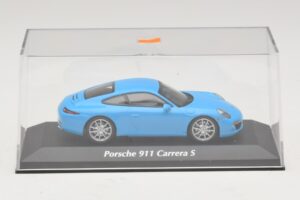 Porsche 911 991 Carrera S Bleu Maxichamps 1:43 940060220 Métal — image 4 sur 5