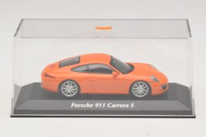 Porsche 911 991 Carrera S Orange Maxichamps 1:43 940060221 Métal — image 4 sur 5