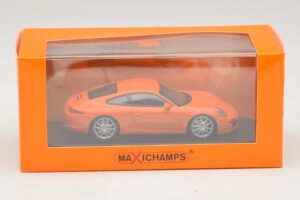 Porsche 911 991 Carrera S Orange Maxichamps 1:43 940060221 Métal — image 5 sur 5