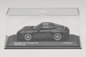 Porsche 911 992 Carrera 4S Noir Métallisé Minichamps 1:43 410069320 Métal — image 4 sur 5