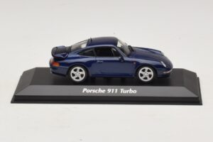 Porsche 911 993 Turbo Blue Metallic Maxichamps 1:43 Porsche 911 993 Turbo Blue Metallic Maxichamps 1:43 940069201 Métal