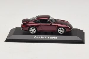 Porsche 911 993 Turbo Rouge Métallisé Maxichamps 1:43 Porsche 911 993 Turbo Rouge Métallisé Maxichamps 1:43 940069200 Métal