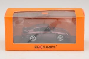 Porsche 911 993 Turbo Rouge Métallisé Maxichamps 1:43 940069200 Métal — image 5 sur 5