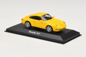 Porsche 911 993 Jaune Maxichamps 1:43 940063000 Métal — image 3 sur 5