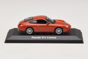 Porsche 911 996 Carrera Orange Metallic Maxichamps 1:43 940061021 Métal