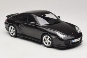 Porsche 911 996 Turbo Noir Métallisé KK-Scale 1:18 KKDC181472 Métal — image 4 sur 6