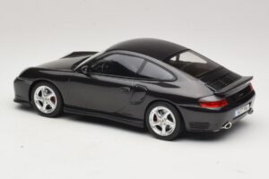 Porsche 911 996 Turbo Noir Métallisé KK-Scale 1:18 KKDC181472 Métal — image 5 sur 6