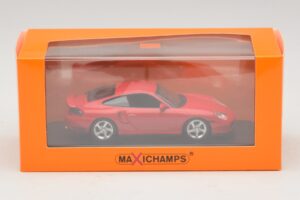 Porsche 911 996 Turbo Rouge Maxichamps 1:43 940069300 Métal — image 5 sur 5