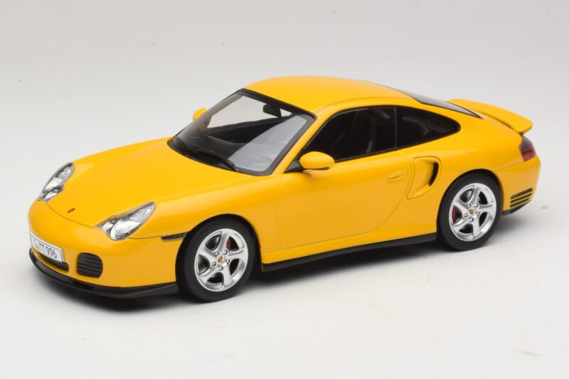 Porsche 911 996 Turbo Jaune KK-Scale 1:18 KKDC181473 Métal