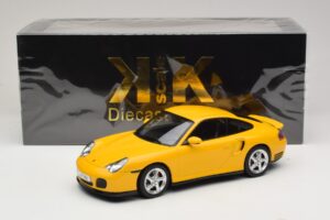 Porsche 911 996 Turbo Jaune KK-Scale 1:18 KKDC181473 Métal — image 6 sur 6
