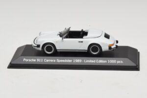 Porsche 911 G-Series Carrera Speedster Blanc Édition Limitée Minichamps 1:43 MAP02002608 Métal