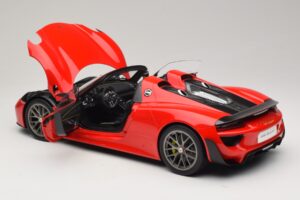 Porsche 918 Spyder Weissach Package Guards Red AUTOart 1:12 12122 Métal — image 5 sur 8