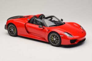 Porsche 918 Spyder Weissach Package Guards Red AUTOart 1:12 12122 Métal — image 6 sur 8