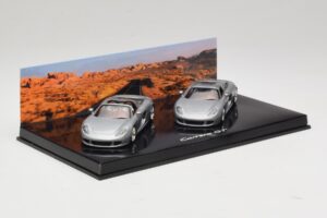 Porsche Carrera GT Spider & Coupé Coffret Argent Minichamps 1:43 WAP02010314 Métal — image 2 sur 5