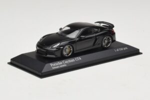 Porsche Cayman GT4 981 Black Metallic Minichamps 1:43 410066121 Métal — image 2 sur 5