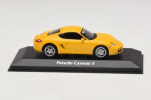 Porsche Cayman S 987 Jaune Maxichamps 1:43 940065620 Métal