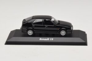 Renault 19 Noir Maxichamps 1:43 940113701 Métal