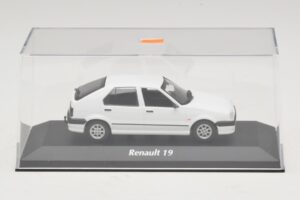 Renault 19 Blanc Maxichamps 1:43 940113700 Métal — image 4 sur 5