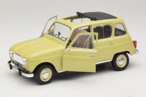 Renault 4L Jaune Solido 1:18 Renault 4L Jaune Solido 1:18 8062 Métal