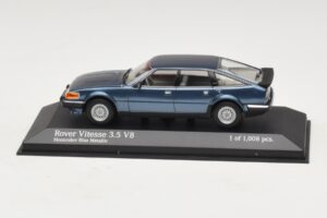 Rover Vitesse SD1 3.5 V8 Bleu Métallisé Minichamps 1:43 400138501 Métal