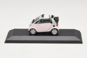 Smart Fortwo 450 Cabriolet Blanc Legally Blonde 2 Boîte de Remplacement Minichamps 1:43 402173900-R1 Métal