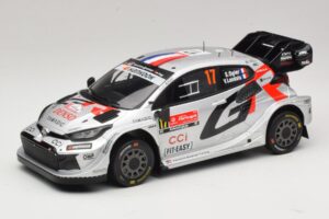 Toyota GR Yaris Rally1 #17 S. Ogier / V. Landais Rally Portugal Winner 2025 IXO 1:18 18RMC250A Métal